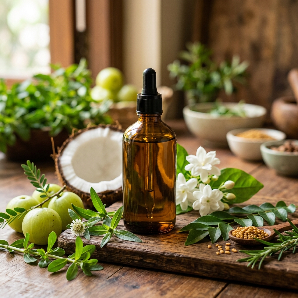 Natural haircare products by Dr. Den Pharma